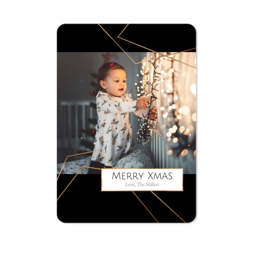 Single Card portrait rounded corners 10 x 14,3 cm