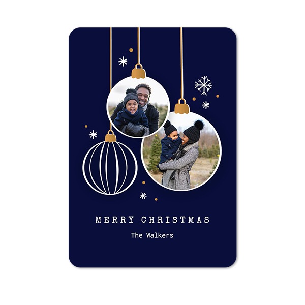 Single Card portrait rounded corners 10 x 14,3 cm