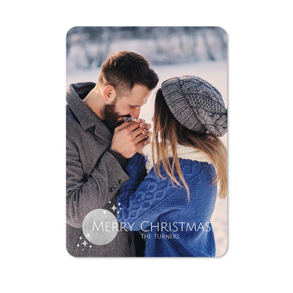 Single Card portrait rounded corners 10 x 14,3 cm