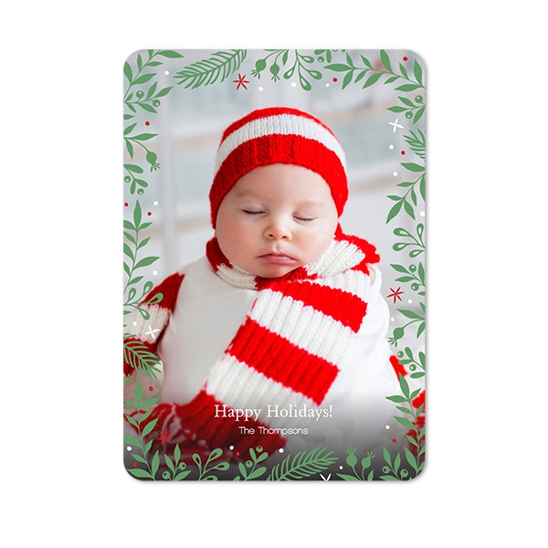 Enkla Fotokort stående rundade hörn 10 x 14,3 cm