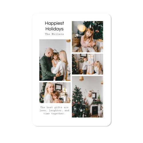 Single Card portrait rounded corners 10 x 14,3 cm