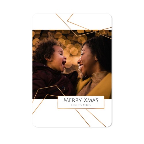 Single Card portrait rounded corners 10 x 14,3 cm