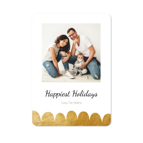 Single Card portrait rounded corners 10 x 14,3 cm