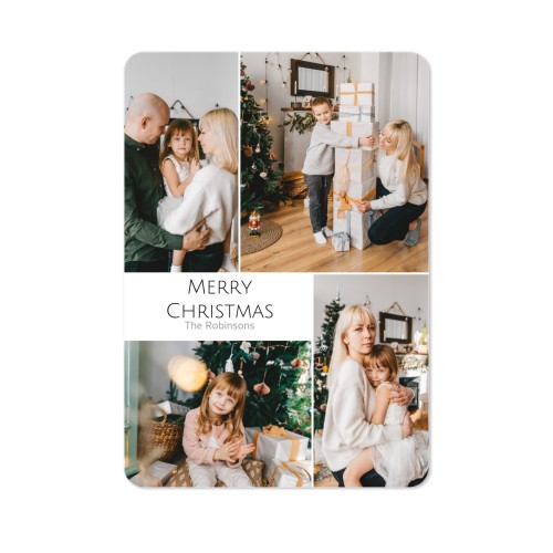 Single Card portrait rounded corners 10 x 14,3 cm