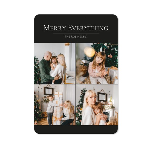 Single Card portrait rounded corners 10 x 14,3 cm