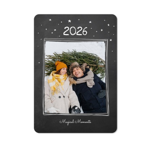 Single Card portrait rounded corners 10 x 14,3 cm