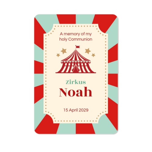 Grusskarte Hochformat mit abgerundeten Ecken 10 x 14,3 cm