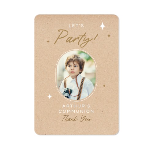 Single Card portrait rounded corners 10 x 14,3 cm