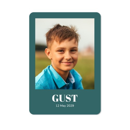 Single Card portrait rounded corners 10 x 14,3 cm