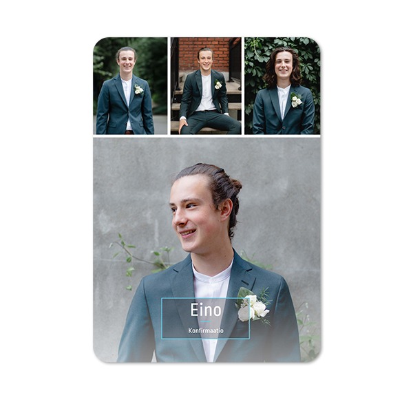 Klassiset Kuvakortit pysty pyöristetyillä kulmilla 10 x 14,3 cm