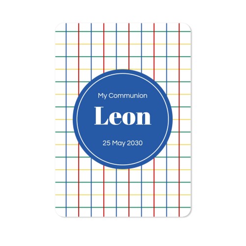 Colorful Grid - Text Only