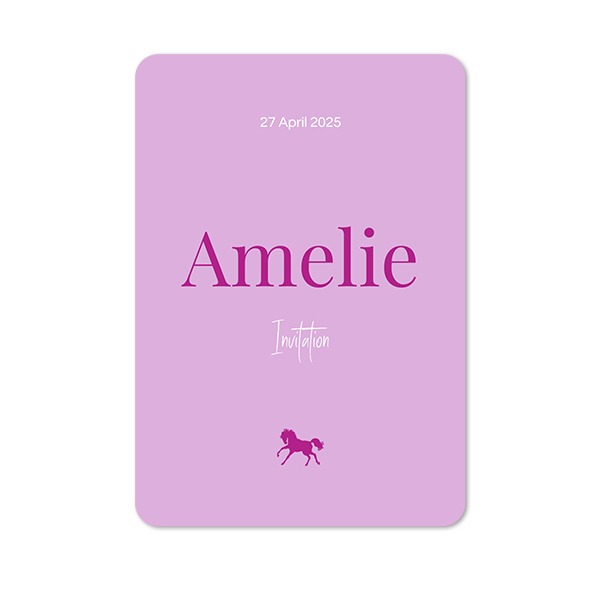 Single Card portrait rounded corners 10 x 14,3 cm Single Card portrait rounded corners 10 x 14,3 cm