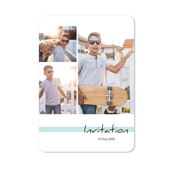 Single Card portrait rounded corners 10 x 14,3 cm Single Card portrait rounded corners 10 x 14,3 cm