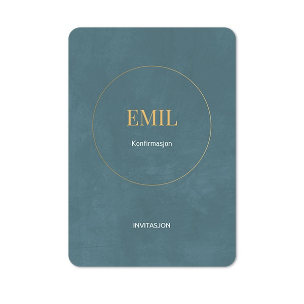 Enkle Fotokort stående runde hjørner 10 x 14,3 cm