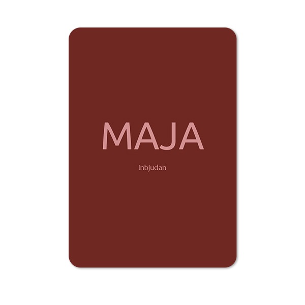 Enkla Fotokort stående rundade hörn 10 x 14,3 cm