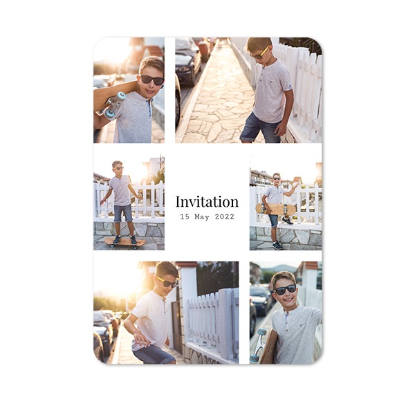 Single Card portrait rounded corners 10 x 14,3 cm Single Card portrait rounded corners 10 x 14,3 cm