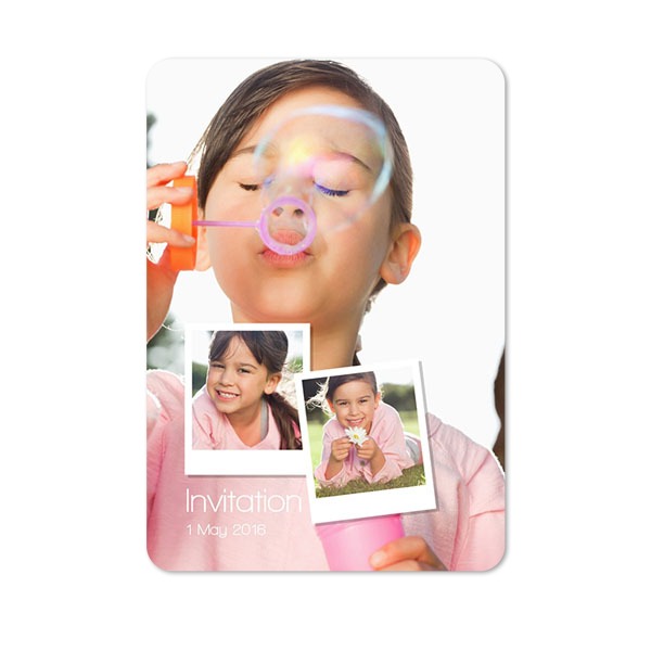 Grusskarte Hochformat mit abgerundeten Ecken 10 x 14,3 cm