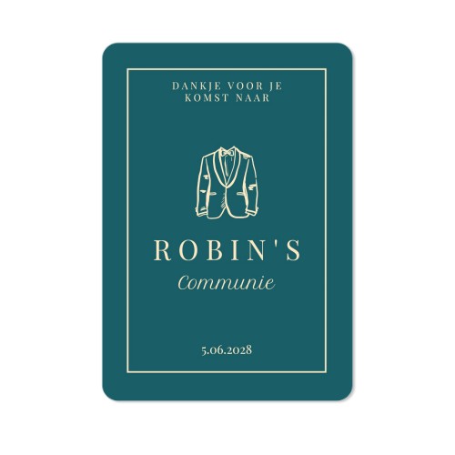 Fotokaart staand met ronde hoeken 10 x 14,3 cm