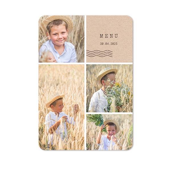 Single Card portrait rounded corners 10 x 14,3 cm Single Card portrait rounded corners 10 x 14,3 cm
