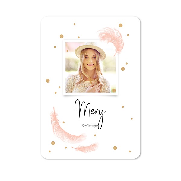 Fjær og gylne gnistrer