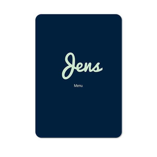 Enkle Fotokort portræt runde hjørner 10 x 14,3 cm