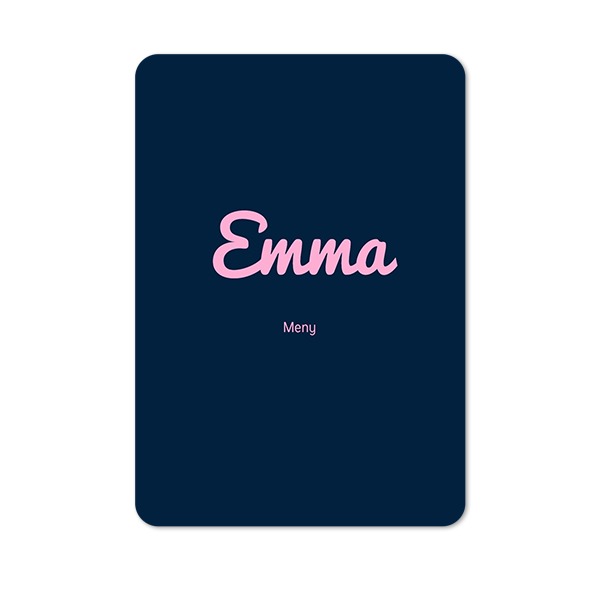 Enkle Fotokort stående runde hjørner 10 x 14,3 cm