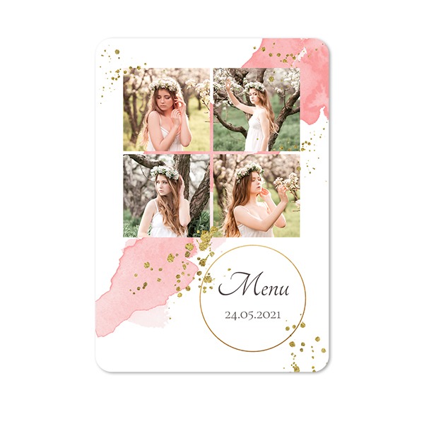 Single Card portrait rounded corners 10 x 14,3 cm Single Card portrait rounded corners 10 x 14,3 cm