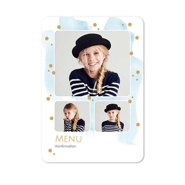 Enkle Fotokort portræt runde hjørner 10 x 14,3 cm Enkle Fotokort portræt runde hjørner 10 x 14,3 cm