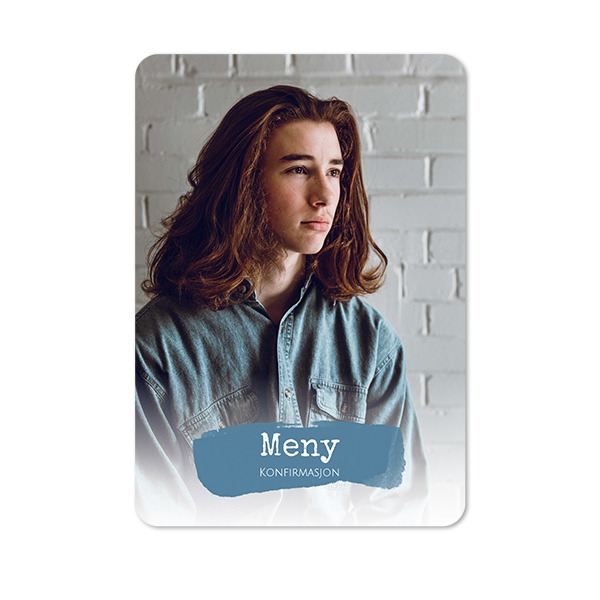 Enkle Fotokort stående runde hjørner 10 x 14,3 cm Enkle Fotokort stående runde hjørner 10 x 14,3 cm