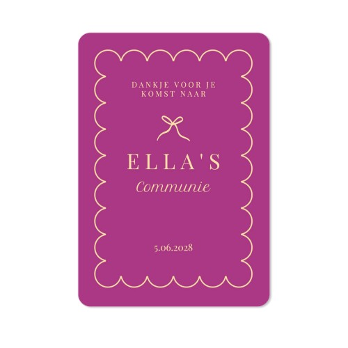 Fotokaart staand met ronde hoeken 10 x 14,3 cm