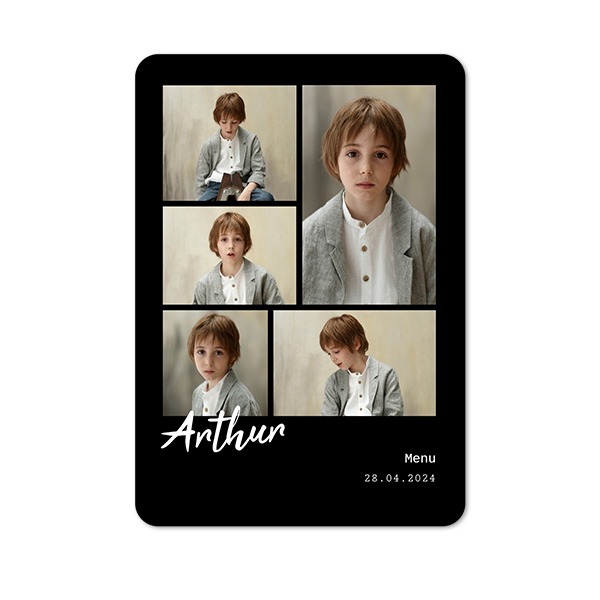 Single Card portrait rounded corners 10 x 14,3 cm Single Card portrait rounded corners 10 x 14,3 cm