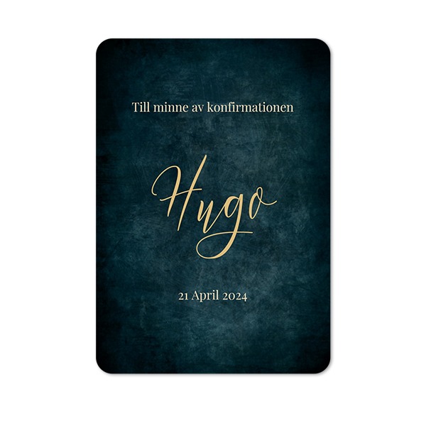 Enkla Fotokort stående rundade hörn 10 x 14,3 cm