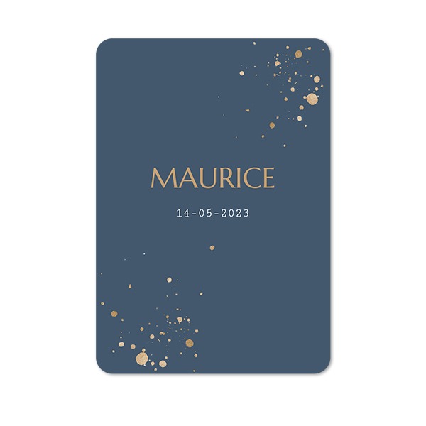 Fotokaart staand met ronde hoeken 10 x 14,3 cm