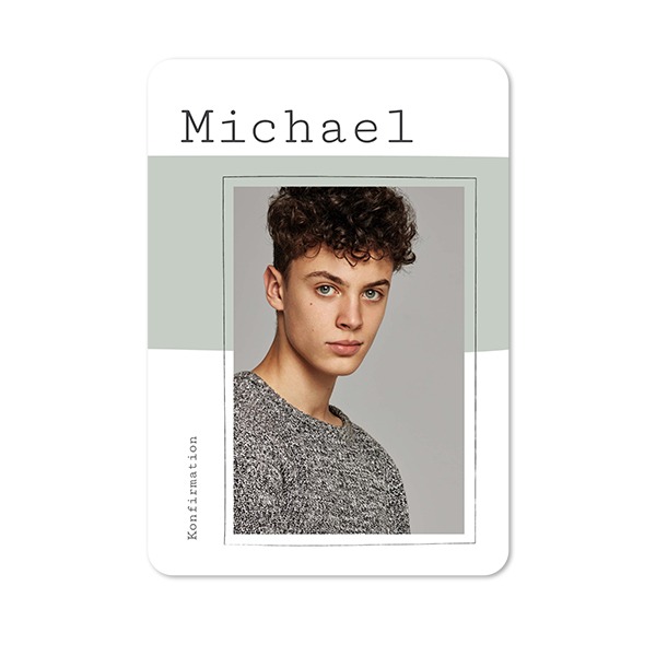 Enkle Fotokort portræt runde hjørner 10 x 14,3 cm Enkle Fotokort portræt runde hjørner 10 x 14,3 cm