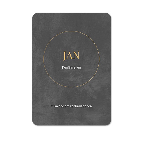 Enkle Fotokort portræt runde hjørner 10 x 14,3 cm Enkle Fotokort portræt runde hjørner 10 x 14,3 cm