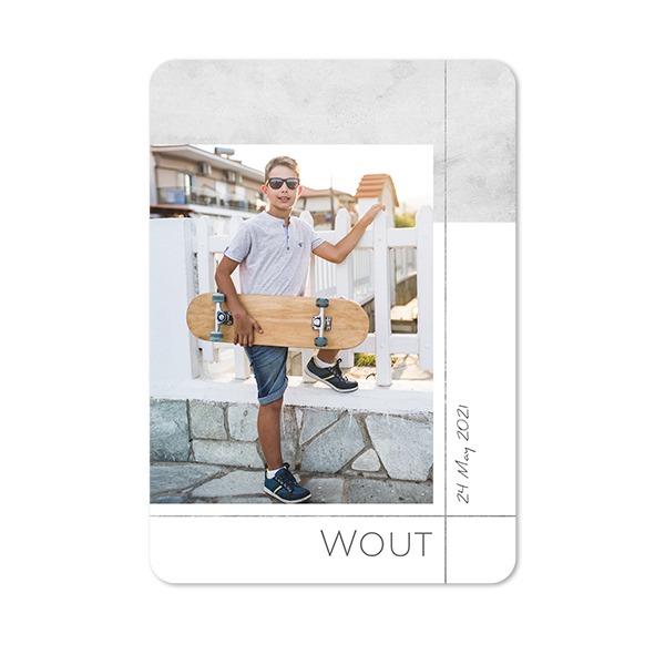 Single Card portrait rounded corners 10 x 14,3 cm Single Card portrait rounded corners 10 x 14,3 cm