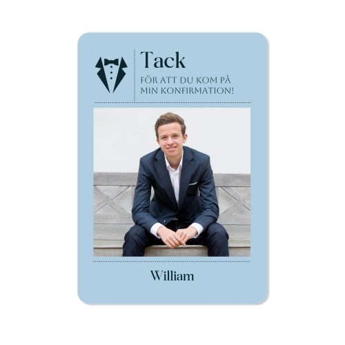 Enkla Fotokort stående rundade hörn 10 x 14,3 cm