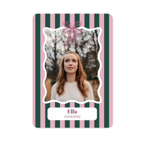 Enkle Fotokort stående runde hjørner 10 x 14,3 cm