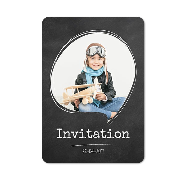 Single Card portrait rounded corners 10 x 14,3 cm