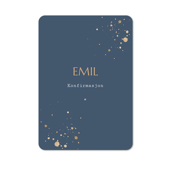 Enkle Fotokort stående runde hjørner 10 x 14,3 cm