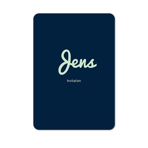 Enkle Fotokort portræt runde hjørner 10 x 14,3 cm