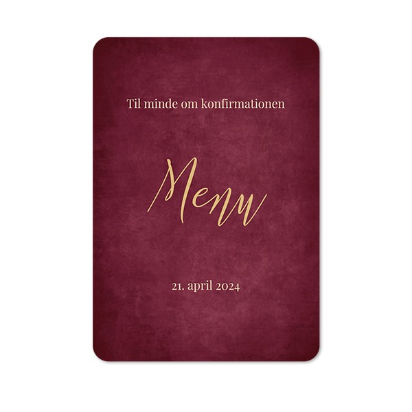 Enkle Fotokort portræt runde hjørner 10 x 14,3 cm Enkle Fotokort portræt runde hjørner 10 x 14,3 cm