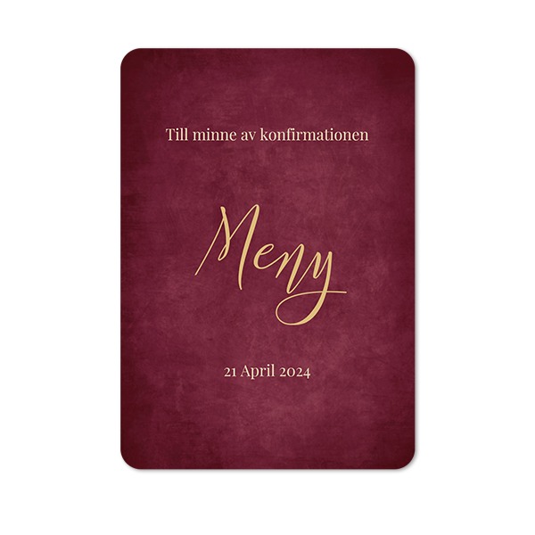 Enkla Fotokort stående rundade hörn 10 x 14,3 cm