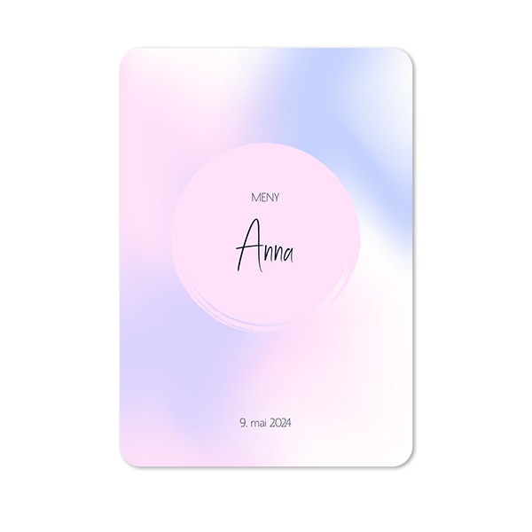 Enkle Fotokort stående runde hjørner 10 x 14,3 cm