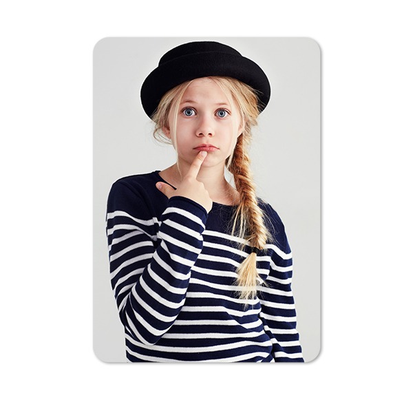 Single Card portrait rounded corners 10 x 14,3 cm Single Card portrait rounded corners 10 x 14,3 cm