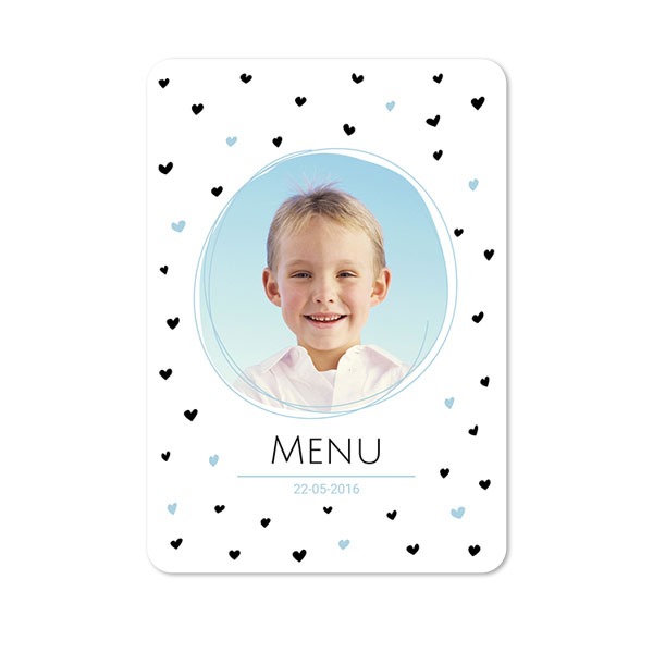 Single Card portrait rounded corners 10 x 14,3 cm