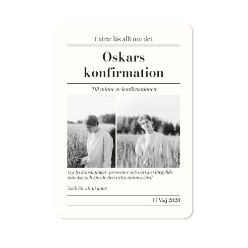 Enkla Fotokort stÄende rundade hörn 10 x 14,3 cm Enkla Fotokort stÄende rundade hörn 10 x 14,3 cm