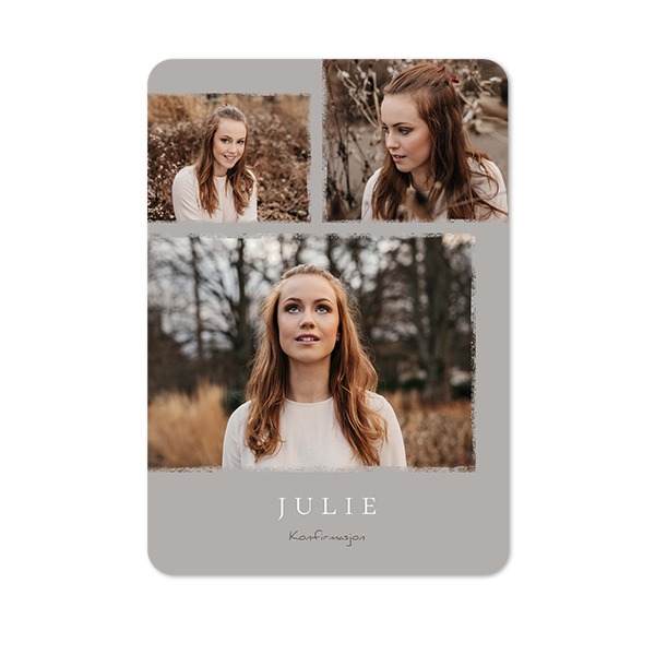 Enkle Fotokort stående runde hjørner 10 x 14,3 cm Enkle Fotokort stående runde hjørner 10 x 14,3 cm