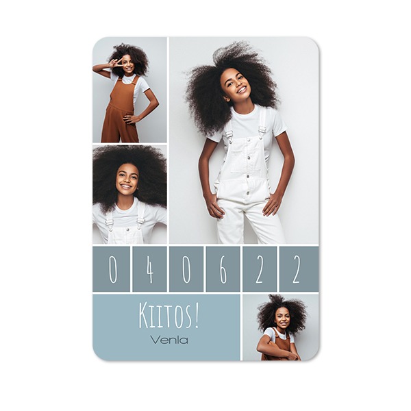 Klassiset Kuvakortit pysty pyöristetyillä kulmilla 10 x 14,3 cm