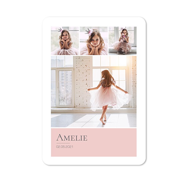 Single Card portrait rounded corners 10 x 14,3 cm Single Card portrait rounded corners 10 x 14,3 cm